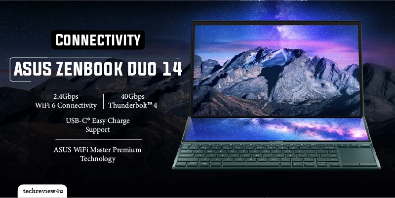 Connectivity of asus zenbook duo 14 review