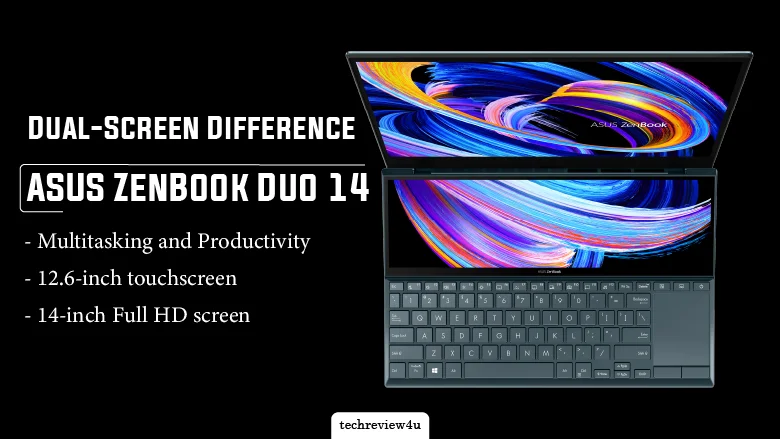 asus zenbook duo 14 ux482eg Dual-Screen Difference