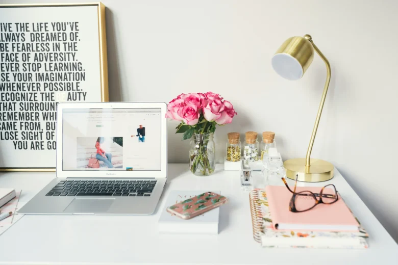 A girls study table